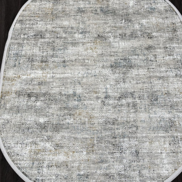 Ковер C270AJ - GREY / BLUE - Овал - коллекция LORENZO