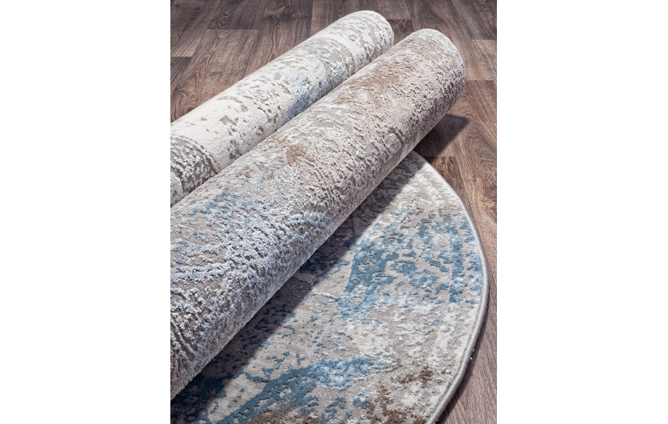 Ковер ARMINA 03879A - BLUE BLUE - Овал
