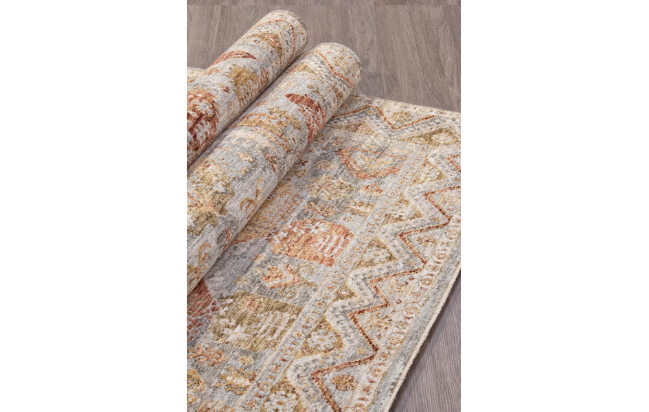 Ковер L0728A - LIGHT BLUE - Прямоугольник - коллекция MUMBAI