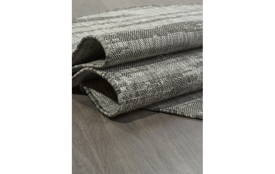 Ковер S143 - GRAY - Овал - коллекция KAIR