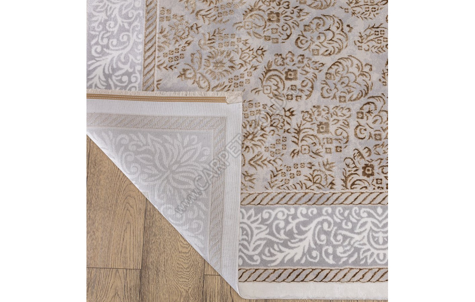 КОВРЫ ДИЗАЙН N903A ЦВЕТ WHITE / BEIGE_1Prado