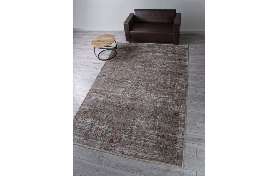 Ковер B860G2 - CREAM / L.GREY - Прямоугольник - коллекция ROYAL